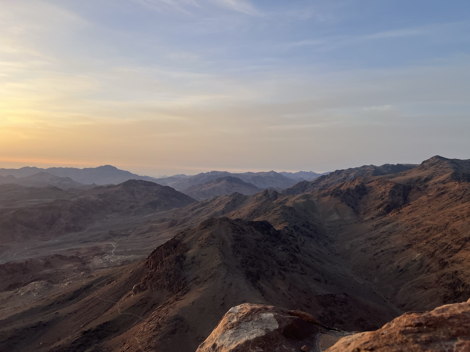 Hiking Mount Sinai